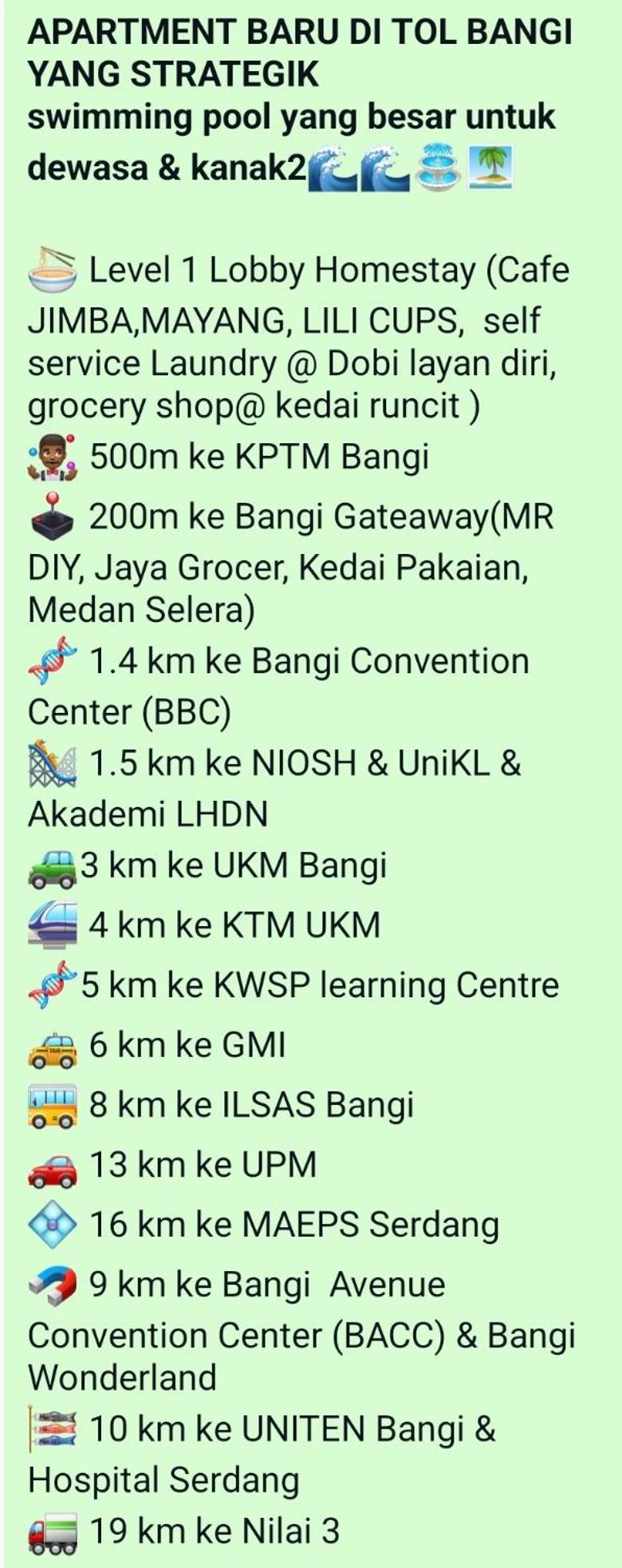 3 Bedrooms Vivavibes At Ostia Bangi Next Bangi Toll Apartment Bandar Baru Bangi